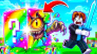 Ad creative #10: Lucky block monster